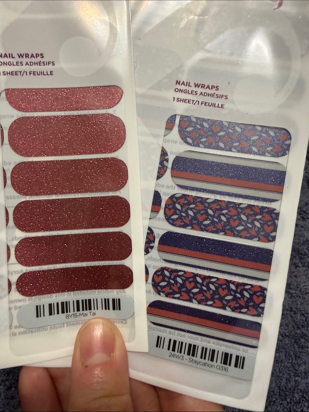 Brand New Jamberry Nail Wraps set of 4 - Picture 10 of 12